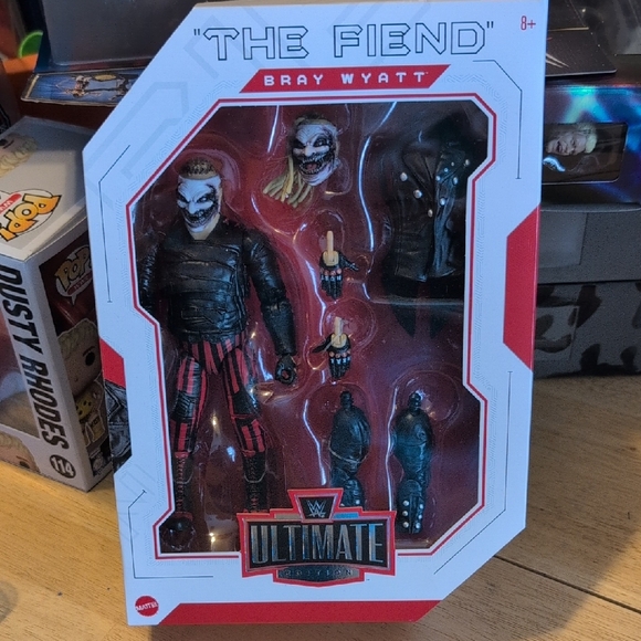 WWE | Toys | Wwe Ultimate Edition Bray Wyatt The Fiend Figure Red And ...
